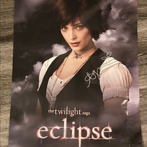 The Twilight Saga Eclipse- Alice Signed Poster